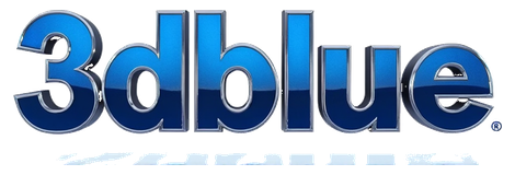 3dblue logo